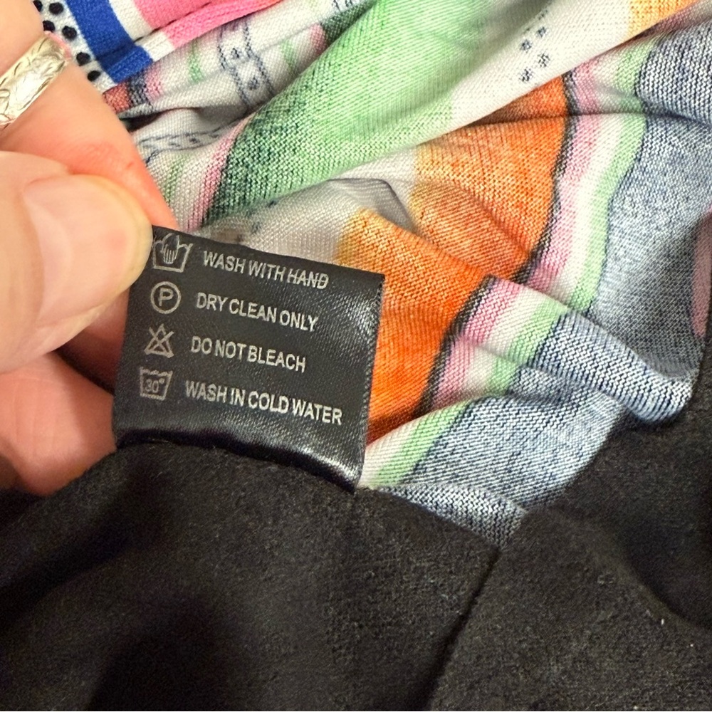 Southern Stitch Serape Fringe Vest 2XL-3XL Western Boho Festival Layer - Picture 7 of 8